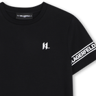 T-Shirt mit kurzen &Auml;rmeln KARL LAGERFELD KIDS 
                    JUNGE