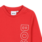Baumwoll-Shirt mit Logo BOSS 
                    JUNGE