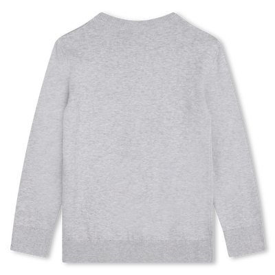 Baumwoll-Pullover BOSS JUNGE