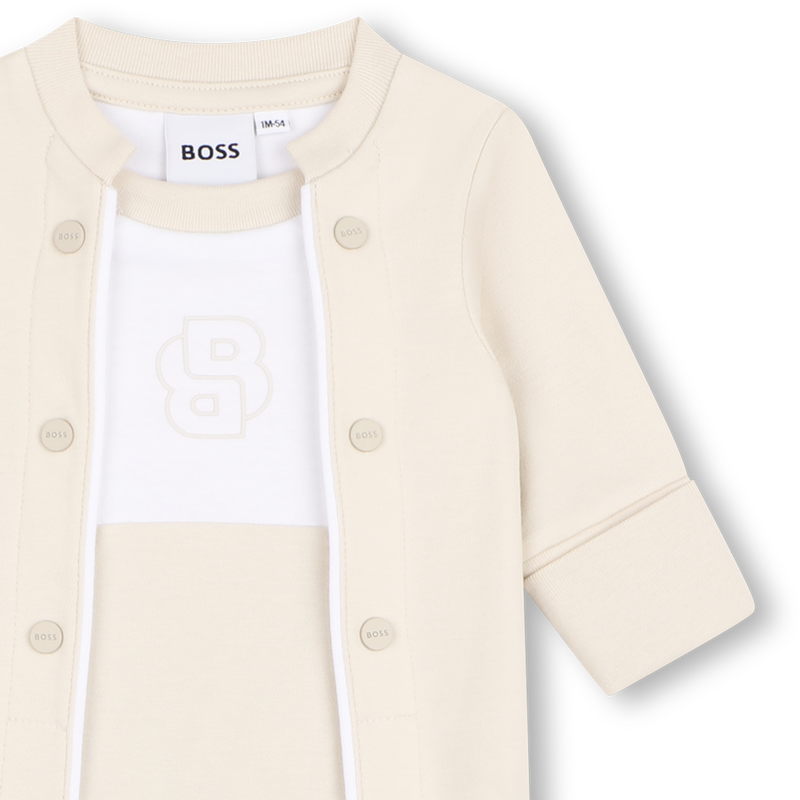 PYJAMA MIT DRUCKKNOPFVERSCHLUSS BOSS 
                        JUNGE