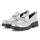 Loafer aus Metallic-Rindsleder DKNY 
                    M&Auml;DCHEN