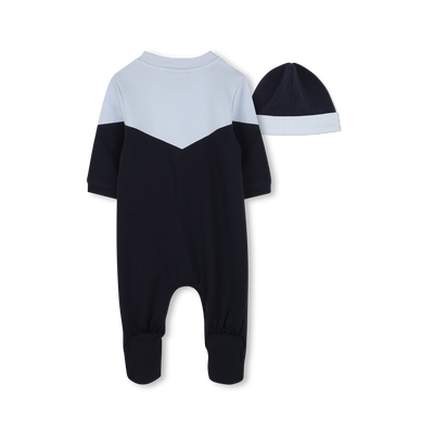 Molton-Pyjama und -M&uuml;tze BOSS JUNGE