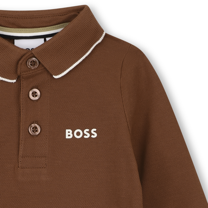 Langarm-Polo BOSS 
                        JUNGE