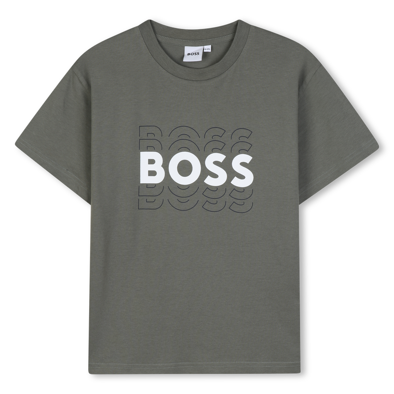 KURZ&Auml;RMELIGES T-SHIRT BOSS 
                        JUNGE