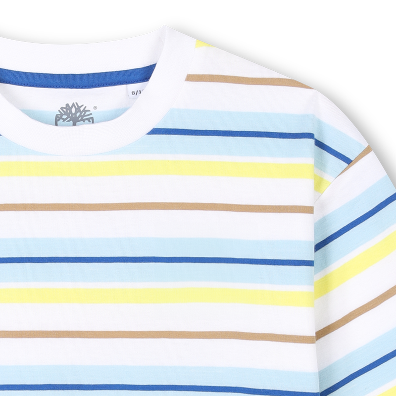 Weites, gestreiftes T-Shirt TIMBERLAND 
                        JUNGE