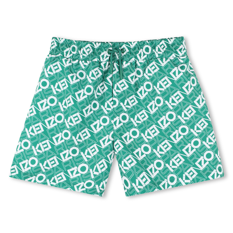 Gemusterte Badeshorts KENZO KIDS 
                        JUNGE