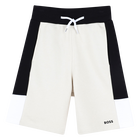 Dreifarbige Jogging-Bermudas BOSS 
                    JUNGE