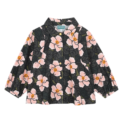 Bluse aus Samt KENZO KIDS M&Auml;DCHEN