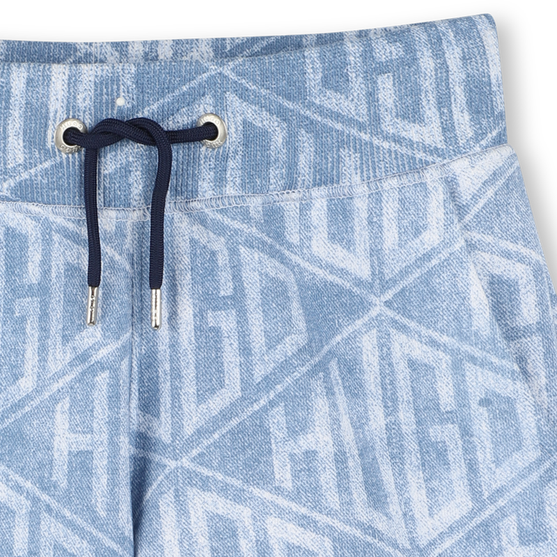 Sweat-Bermudas in Jeansoptik HUGO 
                        JUNGE