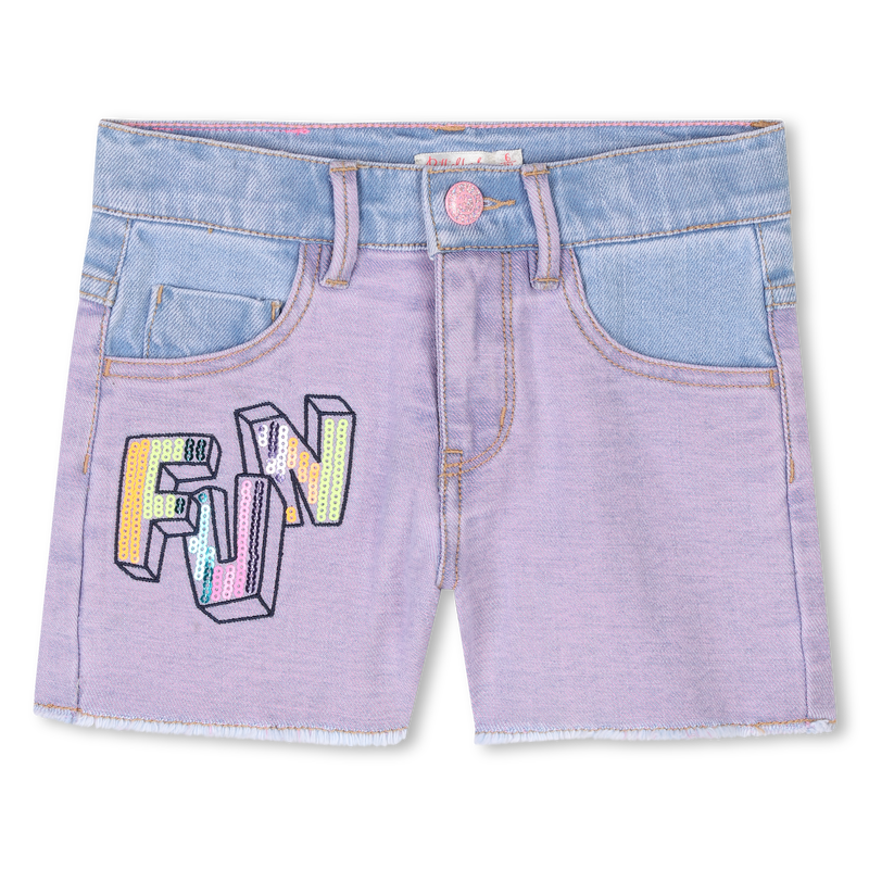 Jeansshorts mit Pailletten BILLIEBLUSH 
                        M&Auml;DCHEN