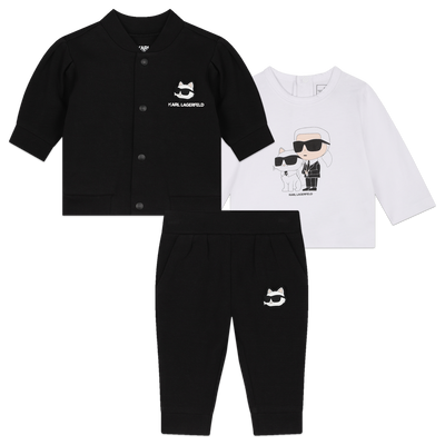 Sportliches Set KARL LAGERFELD KIDS M&Auml;DCHEN