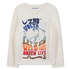 Lang&auml;rmeliges T-Shirt ZADIG & VOLTAIRE 
                    JUNGE