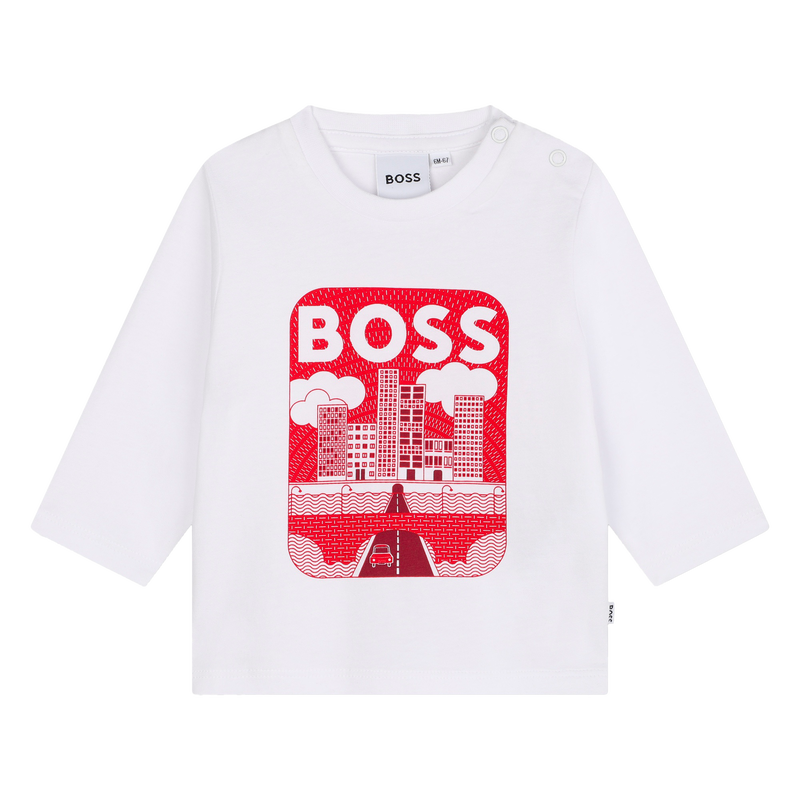Langarmshirt aus Baumwolle BOSS 
                        JUNGE
