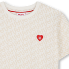 T-Shirt mit kurzen &Auml;rmeln HUGO 
                    M&Auml;DCHEN