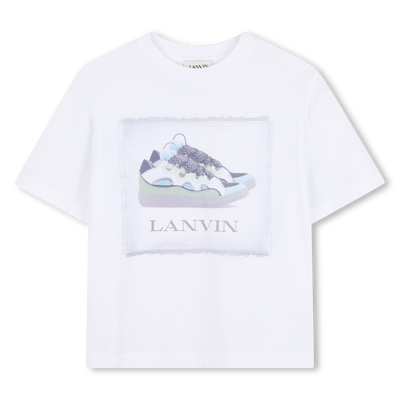 KURZ&Auml;RMELIGES T-SHIRT LANVIN JUNGE