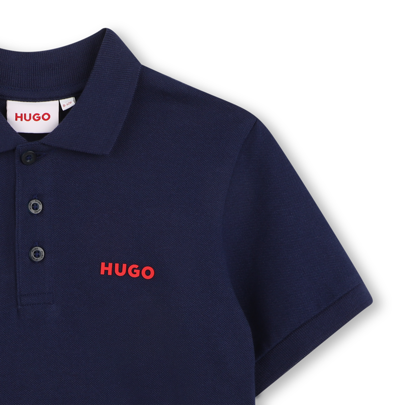 POLOHEMD MIT KURZEN ARMELN HUGO 
                        JUNGE