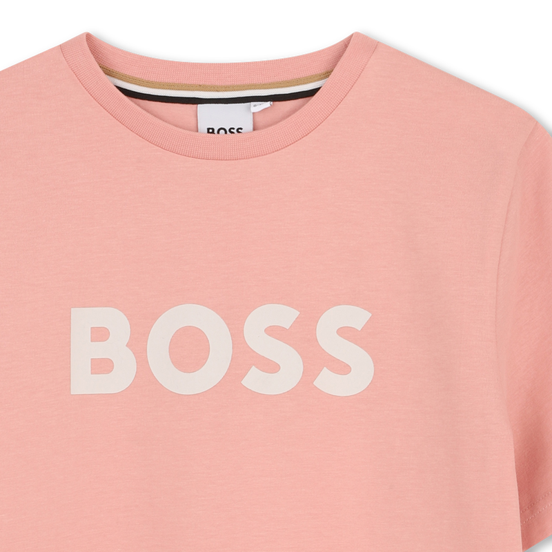 KURZ&Auml;RMELIGES T-SHIRT BOSS 
                        JUNGE