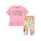 Set mit T-Shirt und Leggings KENZO KIDS 
                    M&Auml;DCHEN