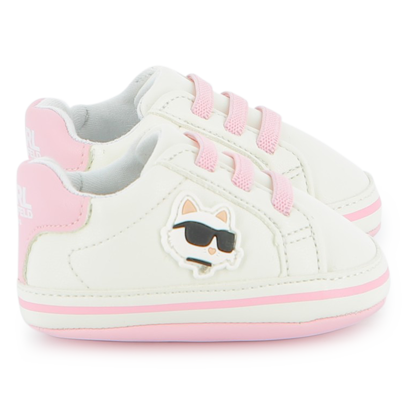 Kunst-Sneaker KARL LAGERFELD KIDS 
                        M&Auml;DCHEN