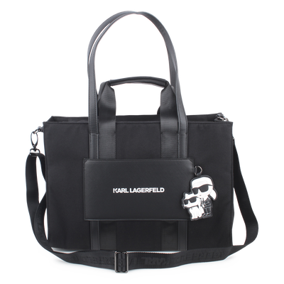 Wickeltasche mit Badge KARL LAGERFELD KIDS UNISEX