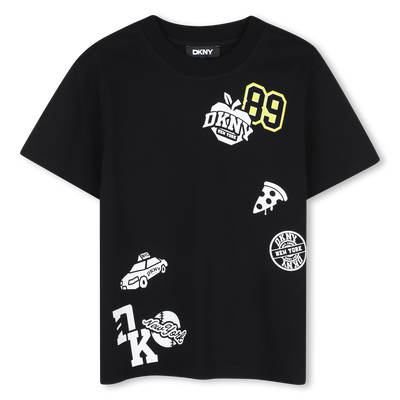 T-Shirt mit kurzen &Auml;rmeln DKNY JUNGE