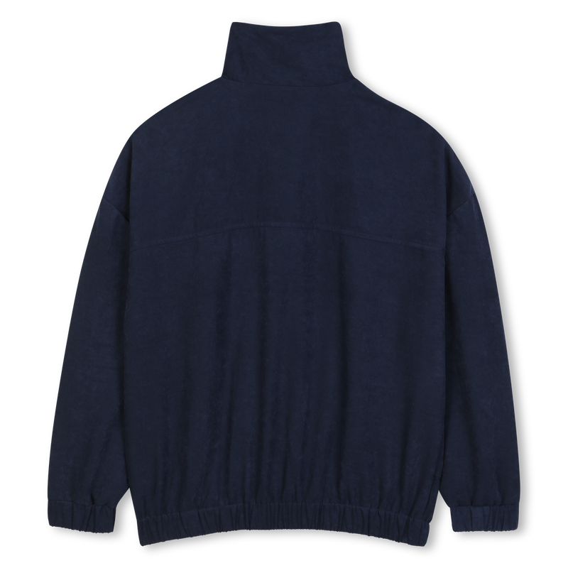 Strickjacke aus satinierter Baumwolle BOSS 
                        JUNGE