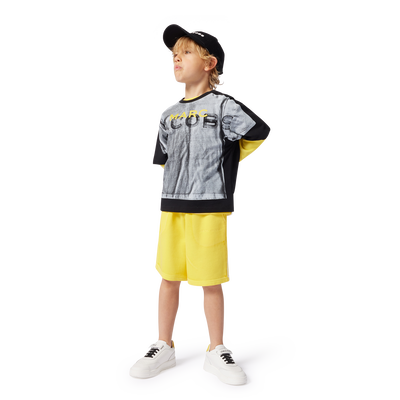 T-Shirt mit Trompe-L'OEil MARC JACOBS JUNGE