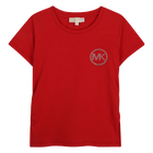 T-Shirt mit kurzen &Auml;rmeln MICHAEL KORS 
                    M&Auml;DCHEN