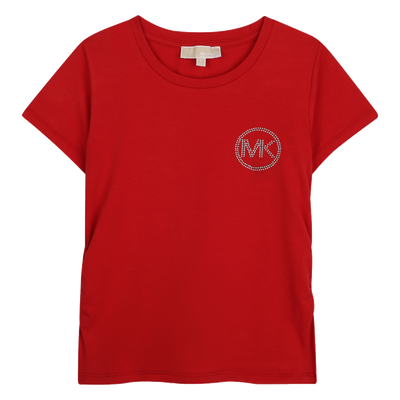 T-Shirt mit kurzen &Auml;rmeln MICHAEL KORS M&Auml;DCHEN