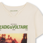 Kurz&auml;rmeliges t-shirt ZADIG & VOLTAIRE 
                    JUNGE