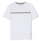 T-Shirt mit kurzen &Auml;rmeln, WEISS, hi-res