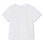 T-Shirt mit gl&auml;nzendem Druck BOSS 
                    M&Auml;DCHEN