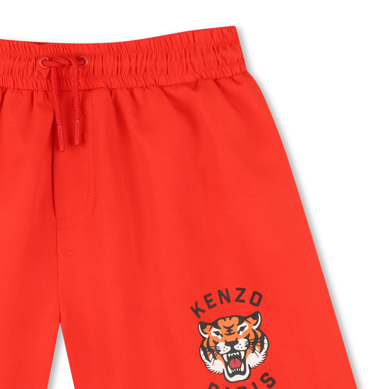 Bedruckte Badeshorts Tigre KENZO KIDS 
                        JUNGE