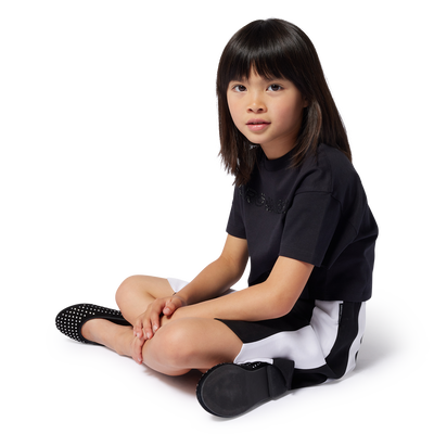 Kurzes T-Shirt mit Strass MARC JACOBS M&Auml;DCHEN