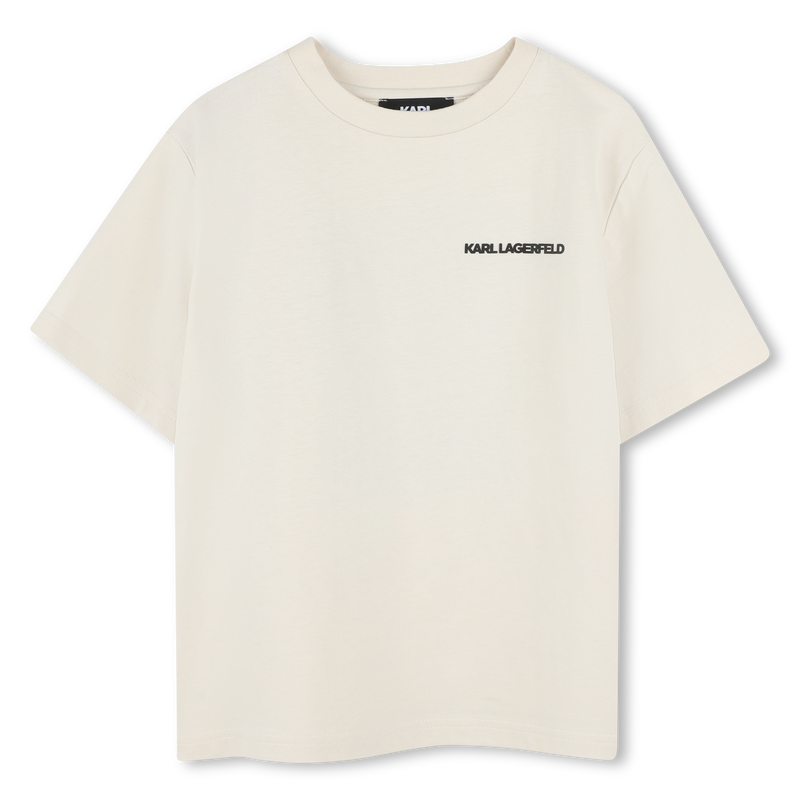 Kurzarm-T-Shirt KARL LAGERFELD KIDS 
                        JUNGE
