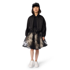 Jacke mit plissierten &auml;rmeln KARL LAGERFELD KIDS 
                    M&Auml;DCHEN
