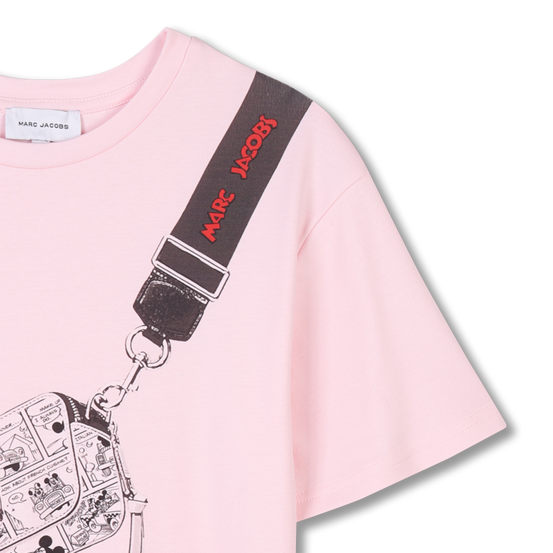 Kurz&auml;rmeliges Baumwollkleid MARC JACOBS 
                        M&Auml;DCHEN