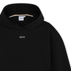Fleece-Sweater mit Kapuze BOSS 
                    M&Auml;DCHEN