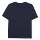 Kurz&auml;rmeliges t-shirt, MARINE, hi-res