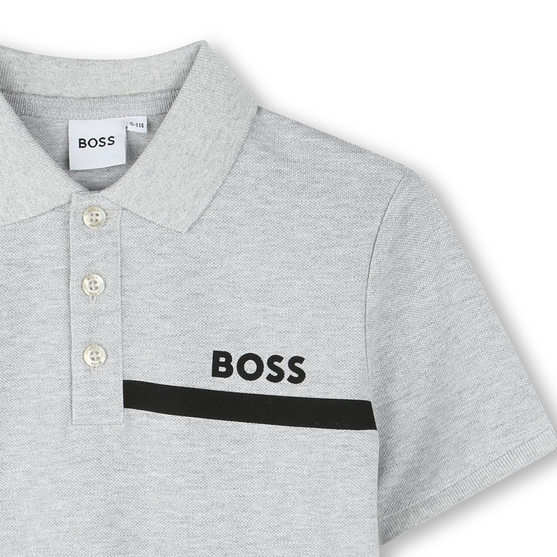 Kurz&auml;rmeliges poloshirt BOSS 
                        JUNGE