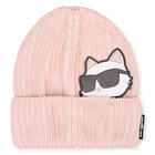 Strickm&uuml;tze KARL LAGERFELD KIDS 
                    M&Auml;DCHEN