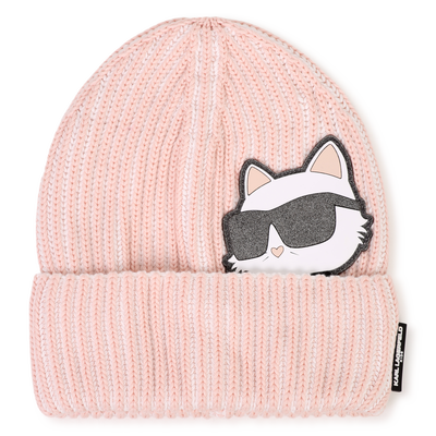 Strickm&uuml;tze KARL LAGERFELD KIDS M&Auml;DCHEN