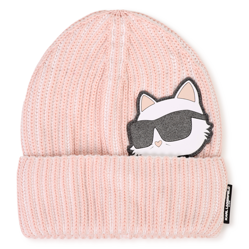 Strickm&uuml;tze KARL LAGERFELD KIDS 
                        M&Auml;DCHEN