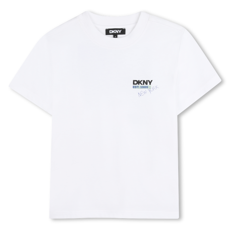 KURZ&Auml;RMELIGES T-SHIRT DKNY 
                        UNISEX