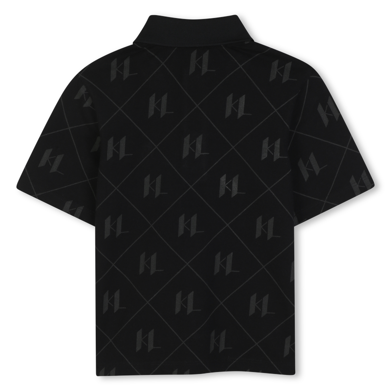 Kurzarm-Polo KARL LAGERFELD KIDS 
                        JUNGE