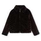 Flauschige Fleecejacke LANVIN 
                    M&Auml;DCHEN