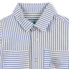 Gestreiftes Hemd aus Baumwolle KENZO KIDS 
                    JUNGE