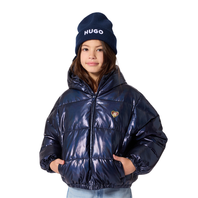 Steppjacke mit Kapuze HUGO 
                        M&Auml;DCHEN