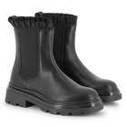 Chelsea-Stiefel aus Rindsleder KARL LAGERFELD KIDS 
                    M&Auml;DCHEN
