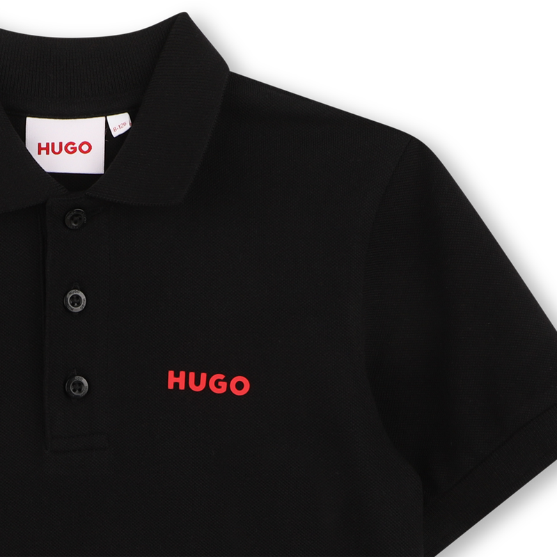 POLOHEMD MIT KURZEN ARMELN HUGO 
                        JUNGE